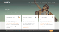 Desktop Screenshot of integra-soluciones.net