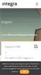 Mobile Screenshot of integra-soluciones.net